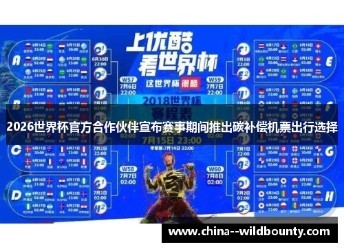 2026世界杯官方合作伙伴宣布赛事期间推出碳补偿机票出行选择